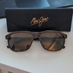 Maui Jim Dark Brown Sunglasses